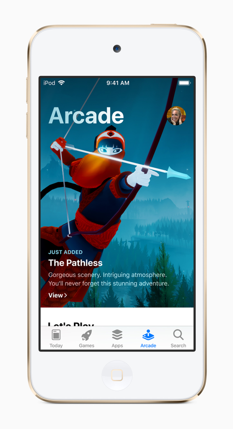 Coincidence the marketing plugs Apple Arcade? Methinks not.